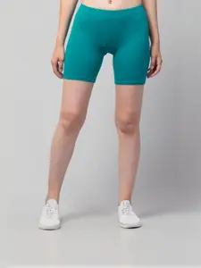 UllasPemium Blue Cotton Sports Shorts