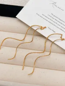 DIVASTRI Gold Alloy Earrings