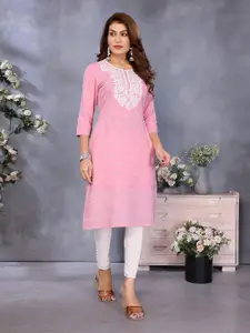 Rangita Women Embroidered Thread Work Kurta