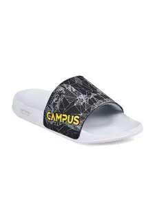Campus Men Printed Casual Sliders