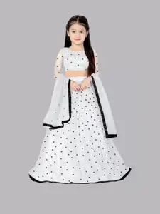 F Plus Fashion Black Net Lehenga Choli