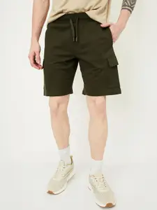 max Men Relaxed Fit Cargo Shorts