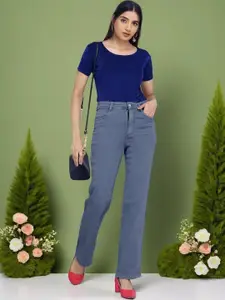 DressBerry Grey Cotton Jeans