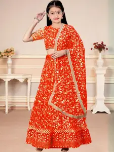 F Plus Fashion Purple Net Lehenga Choli