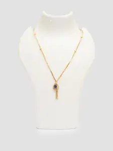 Arudhras fashion jewels Gold-Plated Brass Necklace