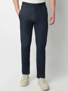 UnderJeans by Spykar Men Slim-Fit Mid-Rise Track Pants