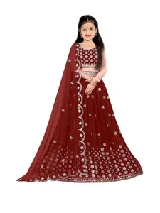 F Plus Fashion Multi Net Lehenga Choli