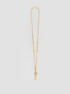 Arudhras fashion jewels Gold-Plated Brass Necklace