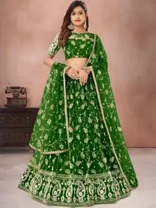 F Plus Fashion Multi Net Lehenga Choli