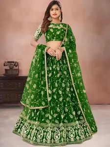 F Plus Fashion Multi Net Lehenga Choli