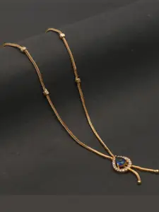 Arudhras fashion jewels Gold-Plated Brass Necklace