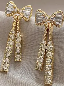 DIVASTRI Gold Alloy Earrings