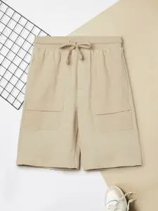 max Boys Mid-Rise Pure Cotton Regular Fit Shorts