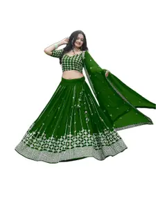 F Plus Fashion Multi Net Lehenga Choli