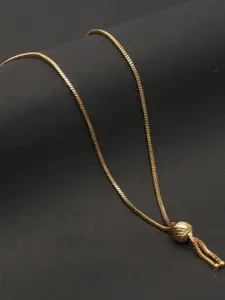 Arudhras fashion jewels Gold-Plated Brass Necklace