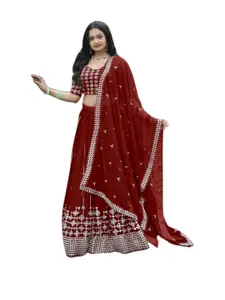 F Plus Fashion Multi Net Lehenga Choli