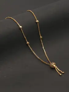 Arudhras fashion jewels Gold-Plated Brass Necklace