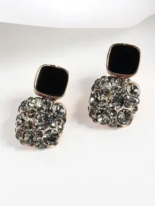 DIVASTRI Gold Alloy Earrings