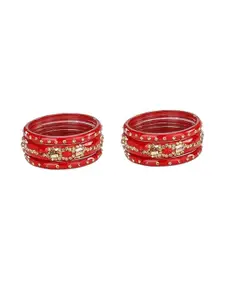 SOMIL Red Alloy Bangle