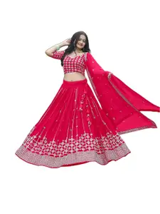 F Plus Fashion Multi Net Lehenga Choli