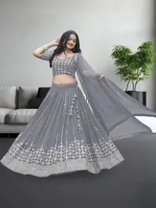 F Plus Fashion Multi Net Lehenga Choli