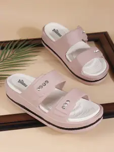 The Roadster Lifestyle Co. Women Embellished Sliders