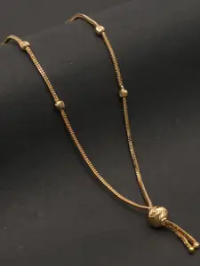 Arudhras fashion jewels Gold-Plated Brass Necklace