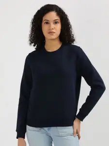 The Roadster Lifestyle Co. Women Round Neck Pullover