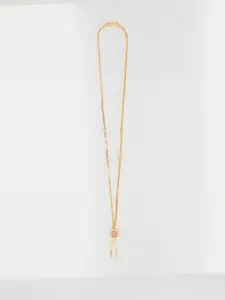 Arudhras fashion jewels Gold-Plated Brass Necklace