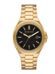 Michael Kors Men Callum Gold Analogue Watch MKO1179