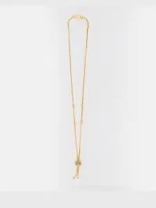 Arudhras fashion jewels Gold-Plated Brass Necklace