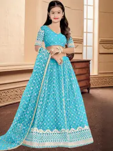 F Plus Fashion Black Net Lehenga Choli