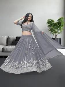 F Plus Fashion Multi Net Lehenga Choli