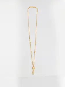 Arudhras fashion jewels Gold-Plated Brass Necklace
