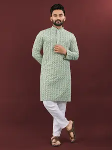 Leipzig Fashion Abstract Printed Kurta