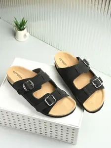 CORSICA Women Buckle Open Toe Flats