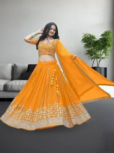 F Plus Fashion Multi Net Lehenga Choli