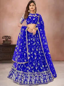 F Plus Fashion Multi Net Lehenga Choli