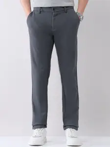 AD By Arvind Men Slim Fit Chinos Trousers