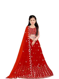 F Plus Fashion Multi Net Lehenga Choli