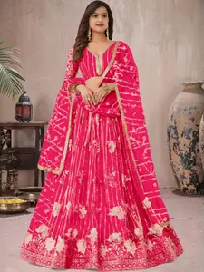 F Plus Fashion Multi Net Lehenga Choli
