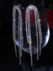 DIVASTRI Gold Alloy Earrings