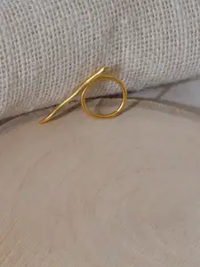 Niska Gold-Plated Finger Ring