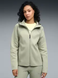 Puma Women Evostripe Moisture-Wicking Full-Zip Hoodie