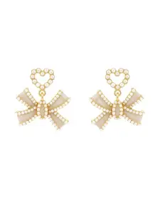 DIVASTRI Gold Alloy Earrings