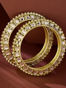 Anouk Gold Brass Bangle