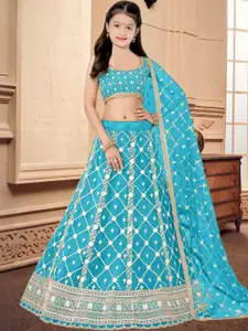 F Plus Fashion Multi Net Lehenga Choli