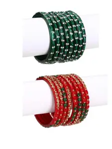 SOMIL Green Alloy Bangle