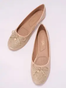Forever Glam by Pantaloons Women Textured Fashion Flats