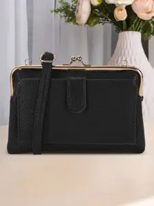 Metro Women Textured Sling Handbag